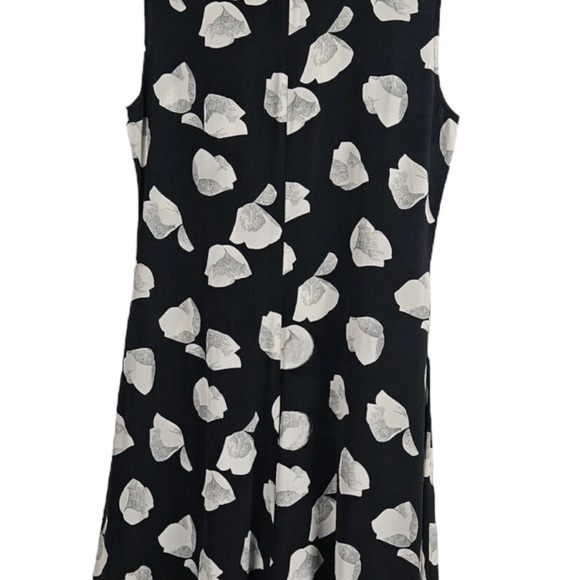 Theory Women’s Nophella B Harper-Print Size 10 Floral Silk Dress - Picture 2 of 5